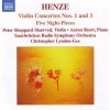 Hans Werner Henze - Violin Concertos Nos. 1 And 3 / Five Night Pieces (2006)